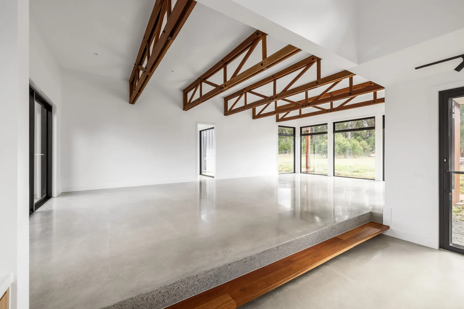 Concrete and frame stage — placeholder for real construction photography